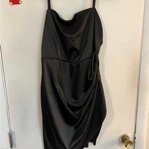 Silk Black Dress